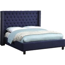 Willene upholstered shop platform bed